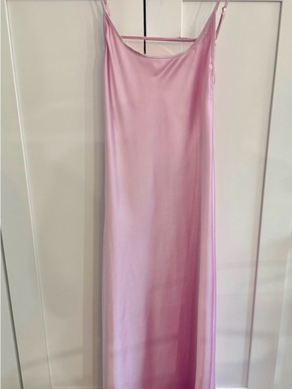 Zara Pink Slip Midi Dress